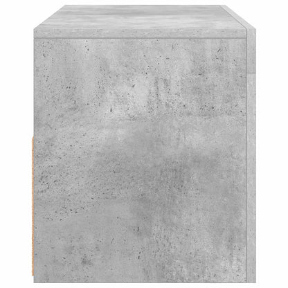 TV-Schrank mit LED-Leuchten Braun Eichen-Optik 90x35x40 cm