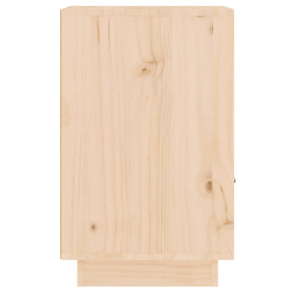 Nachttisch 40x34x55 cm Massivholz Kiefer