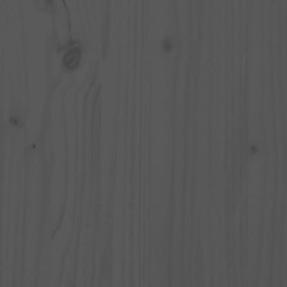 Couchtisch Grau Ø 40x60 cm Massivholz Kiefer