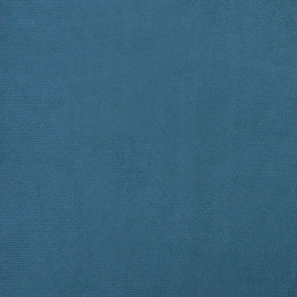 Hundebett Blau 70x45x30 cm Samt