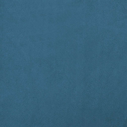 Hundebett Blau 70x40x24 cm Samt