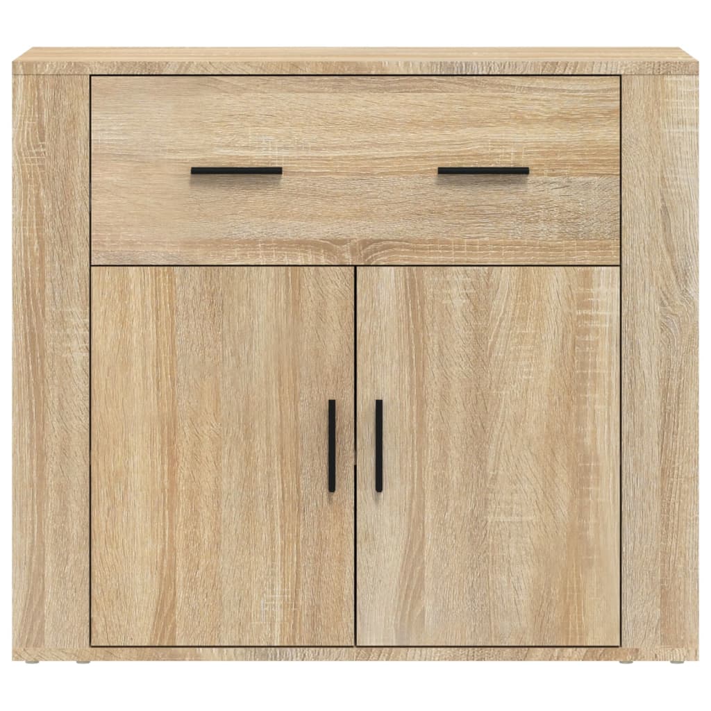 Sideboard Sonoma-Eiche 80x33x70 cm Holzwerkstoff