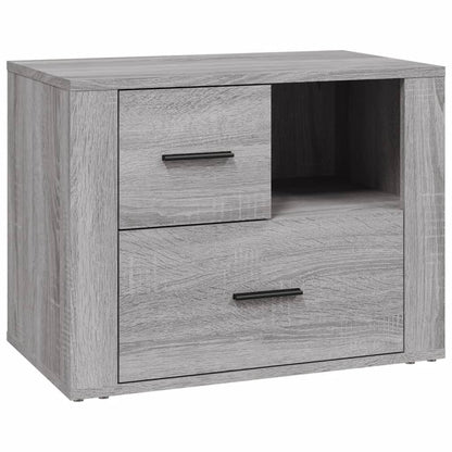 Nachttisch Grau Sonoma 60x36x45 cm Holzwerkstoff