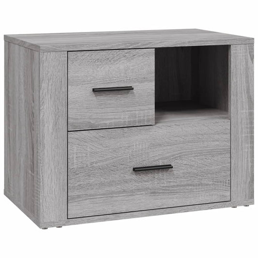 Nachttisch Grau Sonoma 60x36x45 cm Holzwerkstoff
