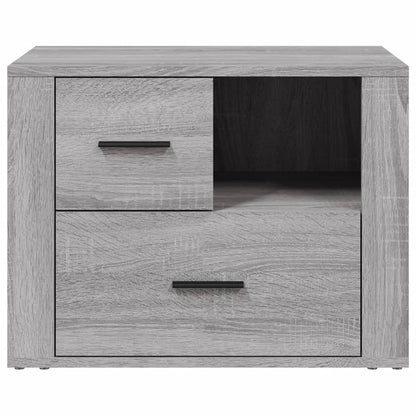 Nachttisch Grau Sonoma 60x36x45 cm Holzwerkstoff