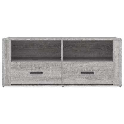 TV-Schrank Grau Sonoma 100x35x40 cm Holzwerkstoff