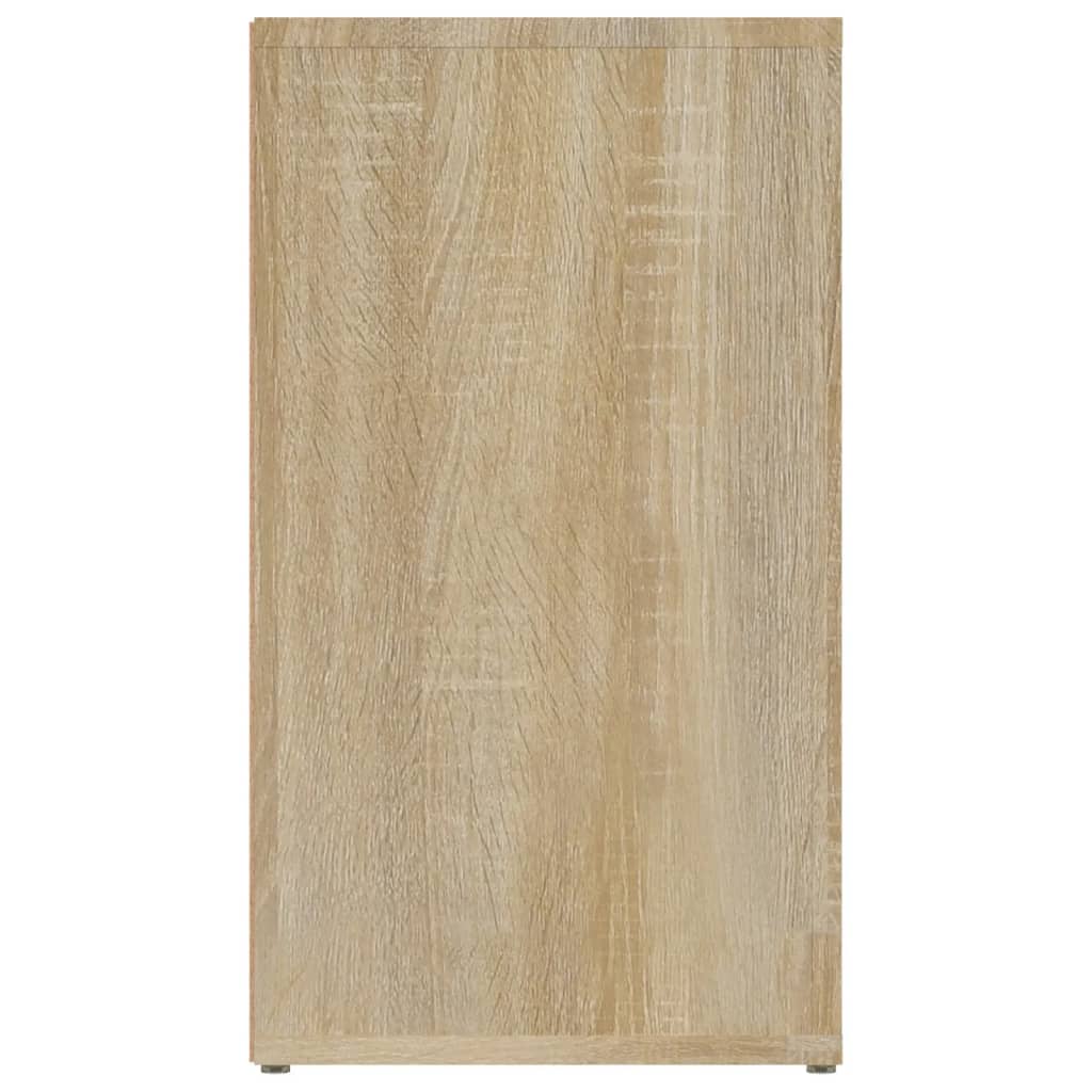 Sideboard Sonoma-Eiche 80x30x54 cm Holzwerkstoff
