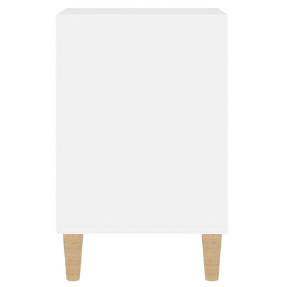 TV-Schrank Hochglanz-Weiß 100x35x55 cm Holzwerkstoff