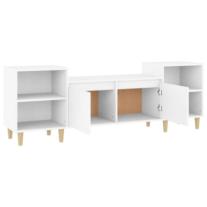 TV-Schrank Weiß 160x35x55 cm Holzwerkstoff