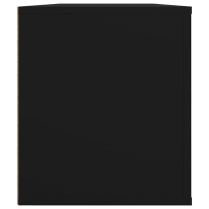 TV-Schrank Schwarz 100x35x40 cm Holzwerkstoff