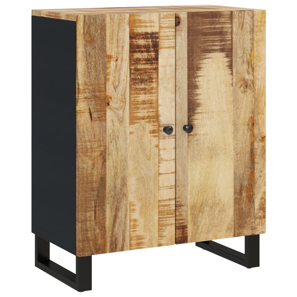 Sideboards 3 Stk. Raues Mangoholz