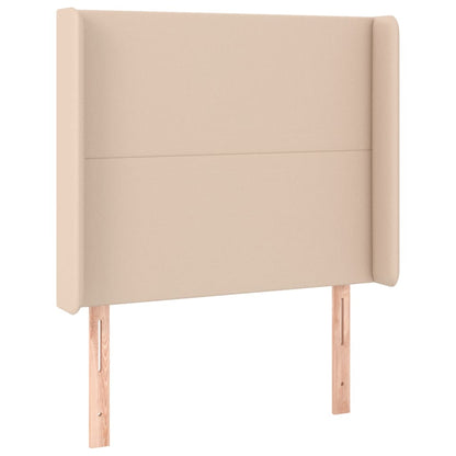 Boxspringbett mit Matratze & LED Cappuccino-Braun 90x190cm