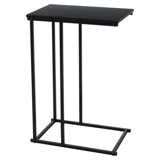 H&S Collection Beistelltisch mit MDF-Platte Schwarz