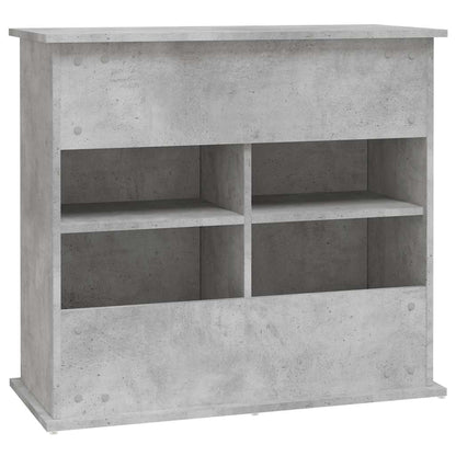 Aquariumständer Betongrau 81x36x73 cm Holzwerkstoff