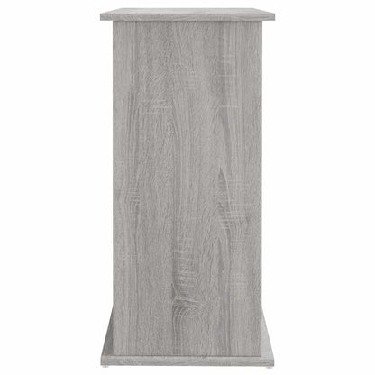 Aquariumständer Grau Sonoma 81x36x73 cm Holzwerkstoff