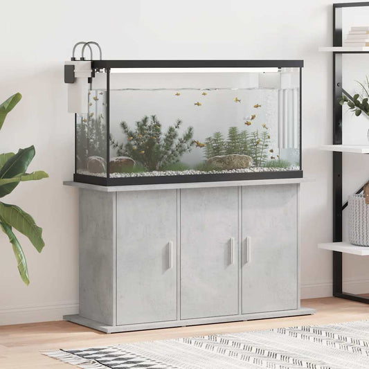 Aquariumständer Betongrau 101x41x58 cm Holzwerkstoff