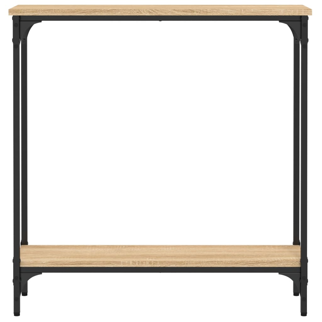 Konsolentisch Sonoma-Eiche 75 x 22,5 x 75 cm Holzwerkstoff