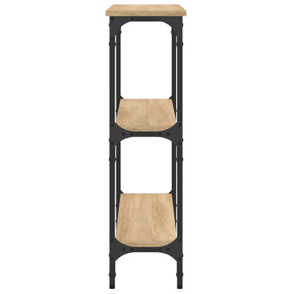 Konsolentisch Sonoma-Eiche 100x22,5x75 cm Holzwerkstoff