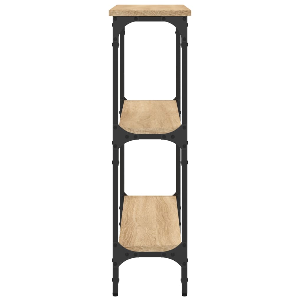 Konsolentisch Sonoma-Eiche 75 x 22,5 x 75 cm Holzwerkstoff