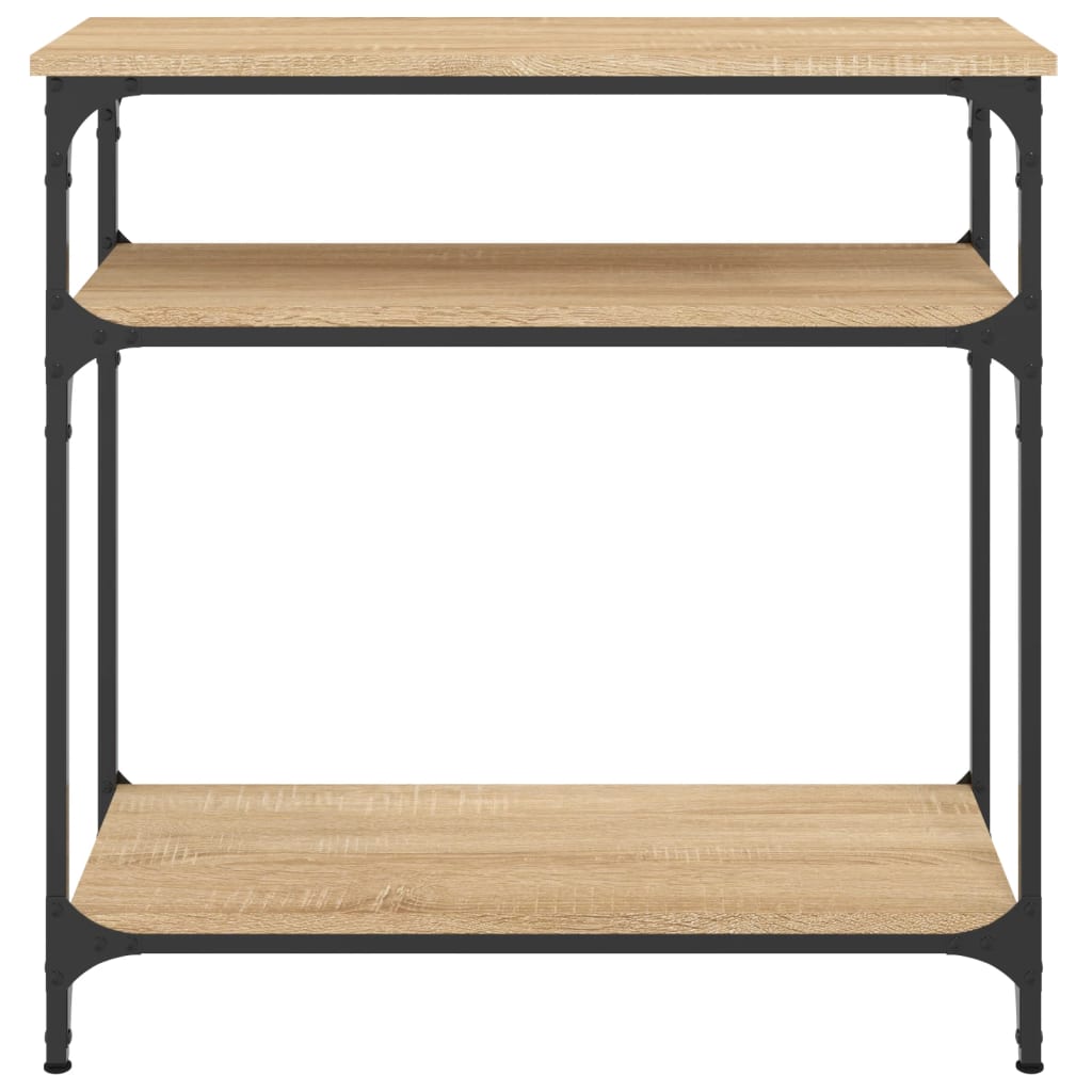 Konsolentisch Sonoma-Eiche 75x29x75 cm Holzwerkstoff