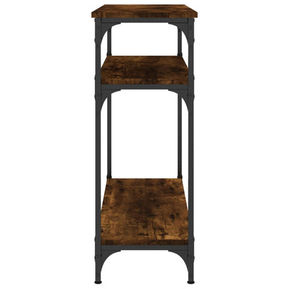 Konsolentisch Räuchereiche 75x29x75 cm Holzwerkstoff