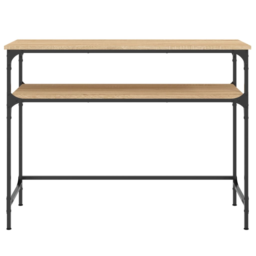 Konsolentisch Sonoma-Eiche 100x35,5x75 cm Holzwerkstoff