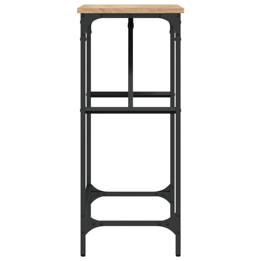 Konsolentisch Sonoma-Eiche 75x32x75 cm Holzwerkstoff