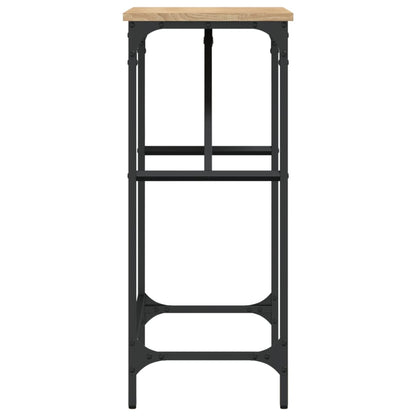 Konsolentisch Sonoma-Eiche 75x32x75 cm Holzwerkstoff