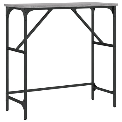 Konsolentisch Grau Sonoma 75x32x75 cm Holzwerkstoff