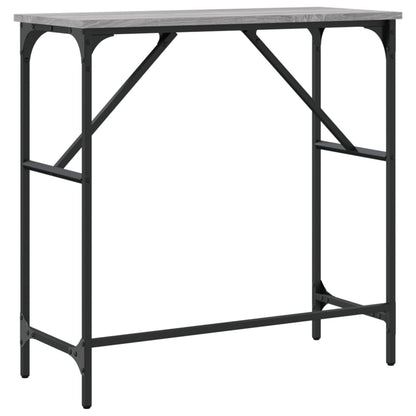 Konsolentisch Grau Sonoma 75x32x75 cm Holzwerkstoff