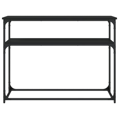 Konsolentisch Schwarz 100x35,5x75 cm Holzwerkstoff