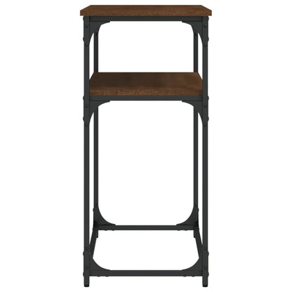Konsolentisch Braun Eichen-Optik 100x35,5x75 cm Holzwerkstoff