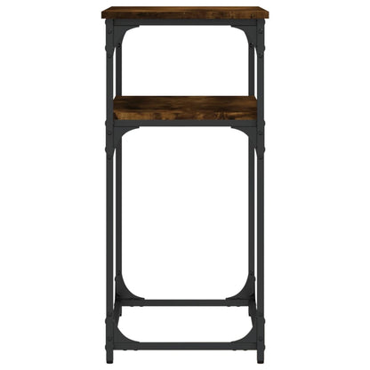 Konsolentisch Räuchereiche 75x35,5x75 cm Holzwerkstoff