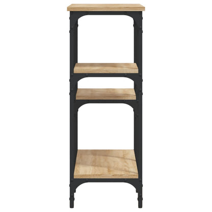 Konsolentisch Sonoma-Eiche 80 x 29 x 75 cm Holzwerkstoff