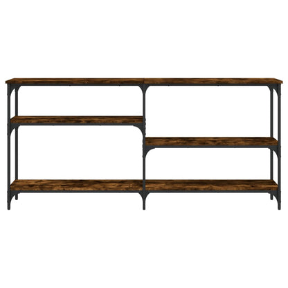 Konsolentisch Räuchereiche 160x29x75 cm Holzwerkstoff