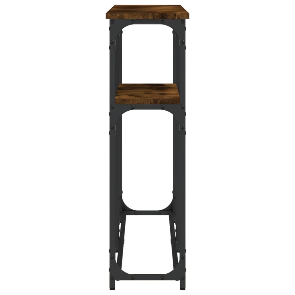 Konsolentisch Räuchereiche 145x22,5x75 cm Holzwerkstoff