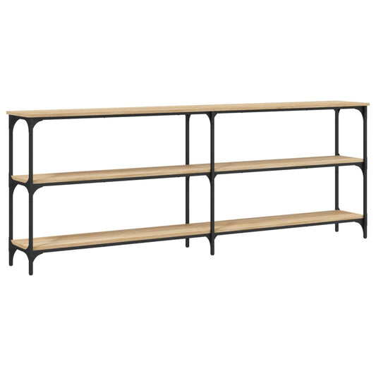 Konsolentisch Sonoma-Eiche 200 x 29 x 75 cm Holzwerkstoff