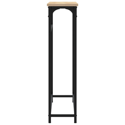 Konsolentisch Sonoma-Eiche 75 x 19,5 x 75 cm Holzwerkstoff