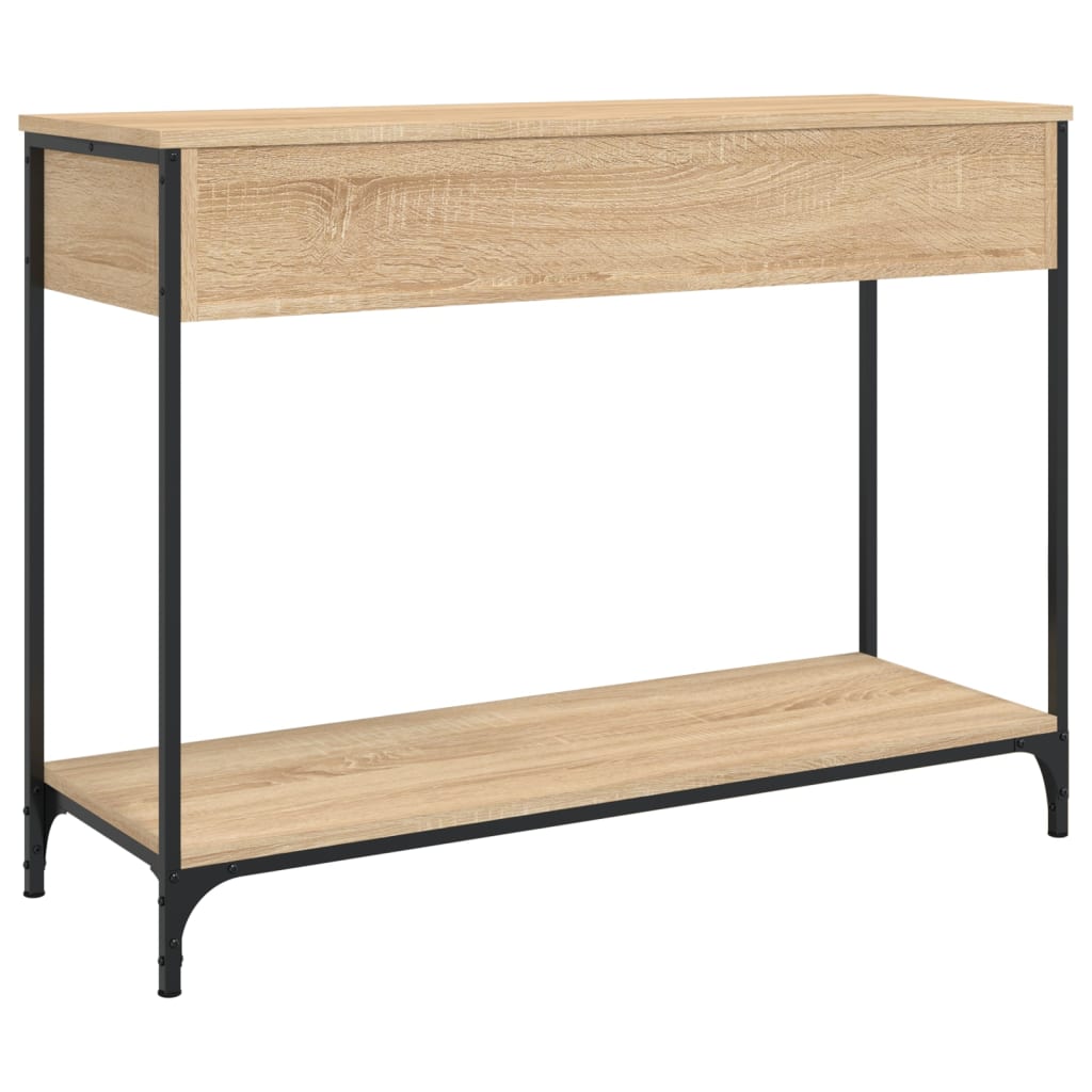 Konsolentisch Sonoma-Eiche 100x34,5x75 cm Holzwerkstoff