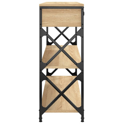 Konsolentisch Sonoma-Eiche 100x28x75 cm Holzwerkstoff