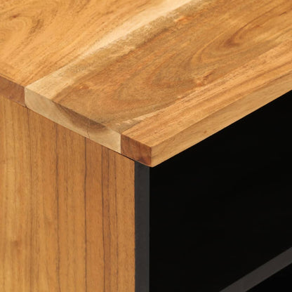 TV-Schrank 100x33x46 cm Massivholz Akazie