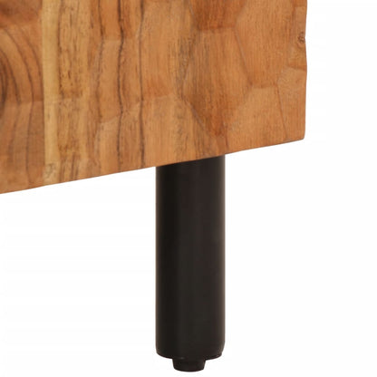 Beistelltisch 60x33x75 cm Massivholz Akazie