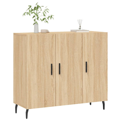 Sideboard Sonoma-Eiche 90x34x80 cm Holzwerkstoff