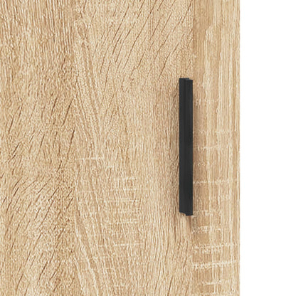 Sideboard Sonoma-Eiche 90x34x80 cm Holzwerkstoff