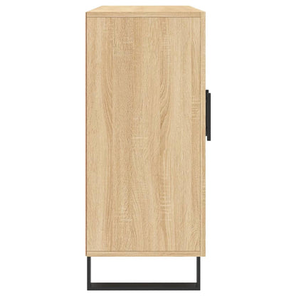 Sideboard Sonoma-Eiche 90x34x80 cm Holzwerkstoff