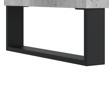 Sideboard Betongrau 90x34x80 cm Holzwerkstoff