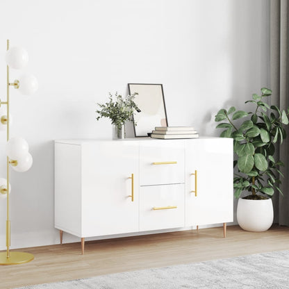 Sideboard Hochglanz-Weiß 100x36x60 cm Holzwerkstoff