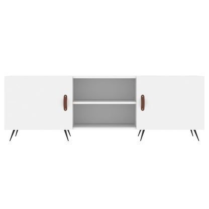 TV-Schrank Weiß 150x30x50 cm Holzwerkstoff