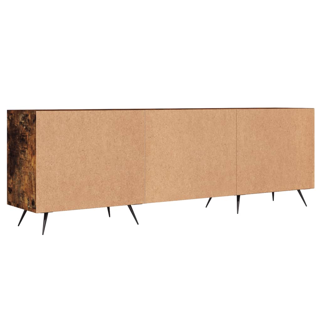 TV-Schrank Räuchereiche 150x30x50 cm Holzwerkstoff