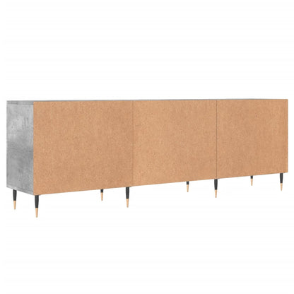 TV-Schrank Betongrau 150x30x50 cm Holzwerkstoff